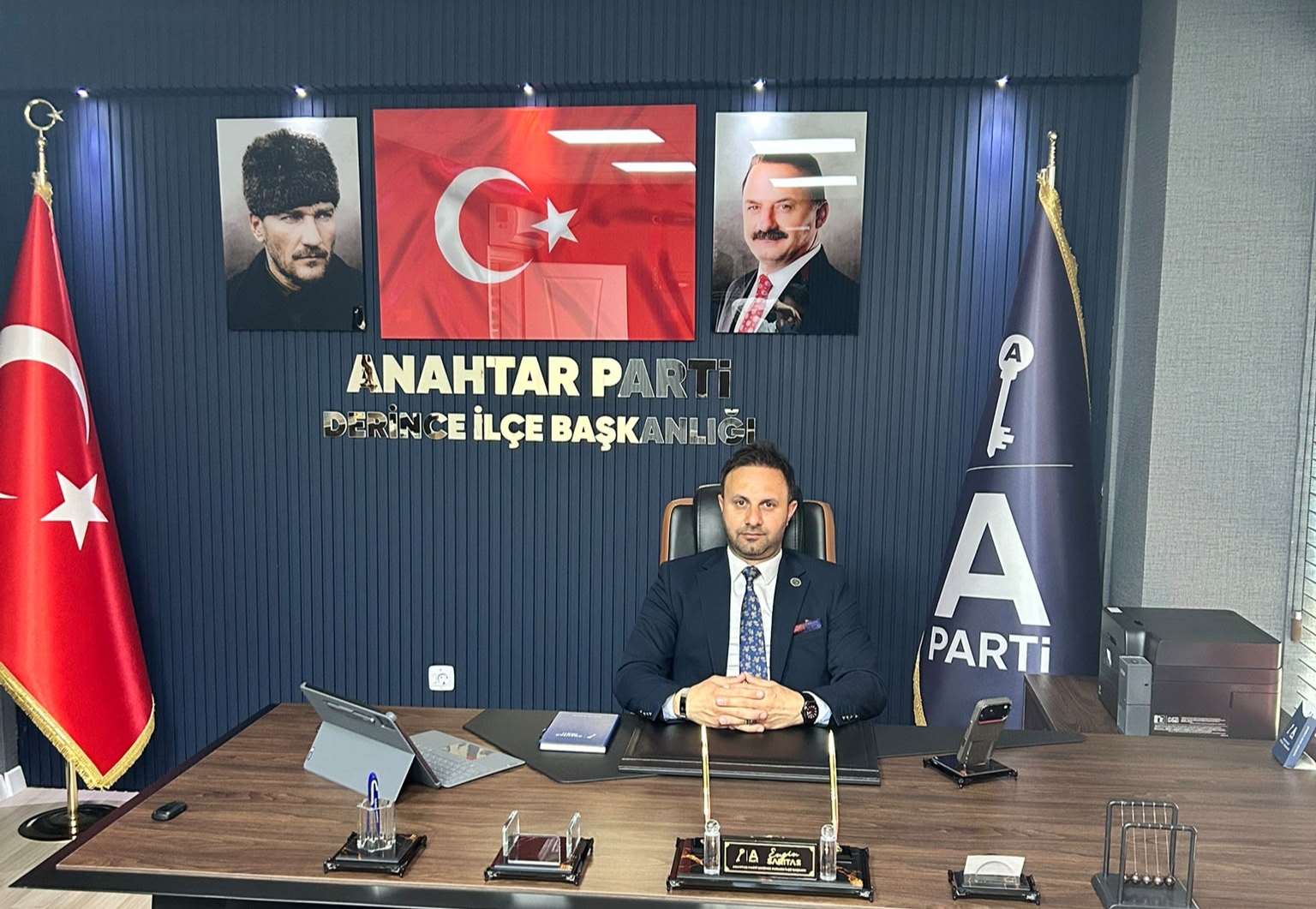 Anahtar Partisi Derince İlçe Başkanlığı'ndan 24 Temmuz Basın Bayramı Mesajı