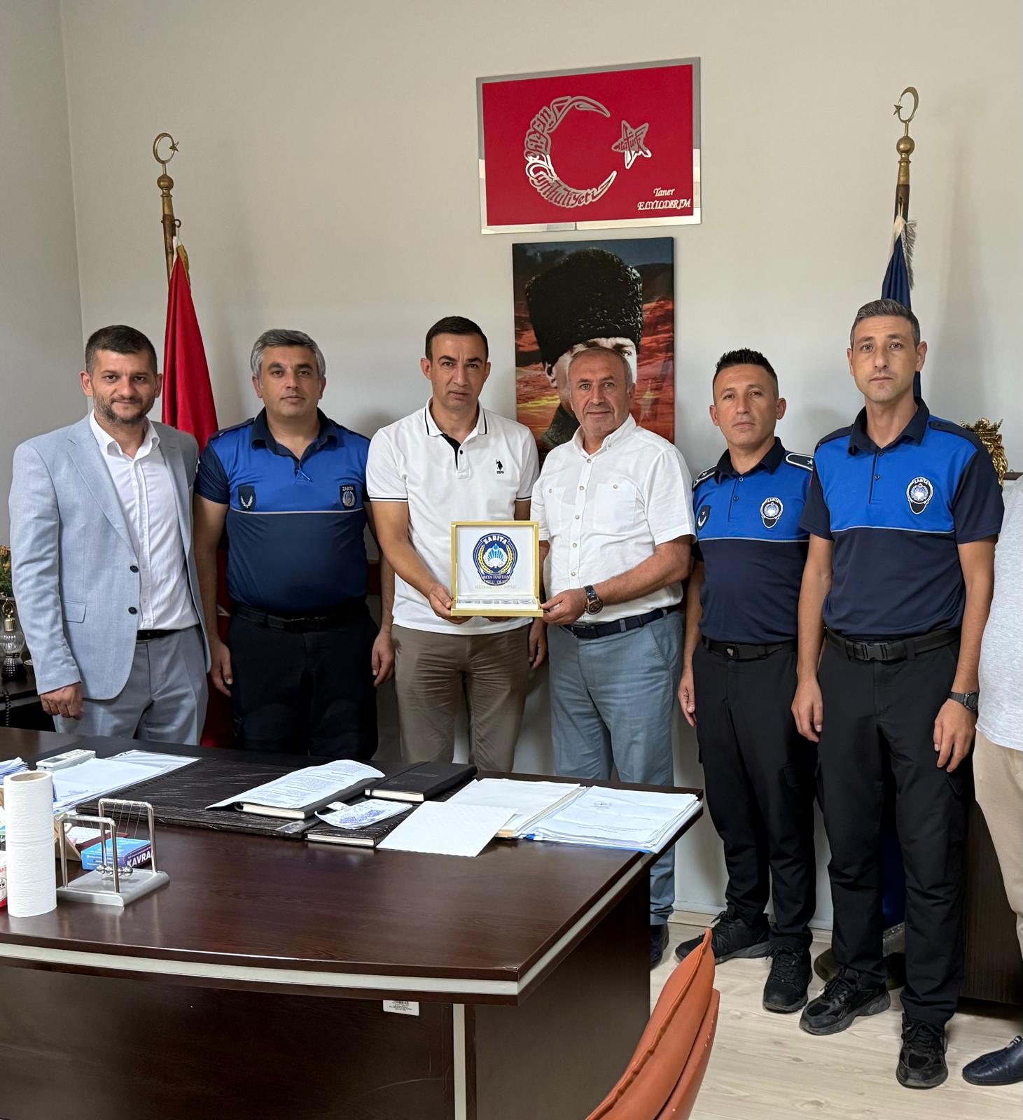 Derince’de Zabıta Haftası Dolayısıyla Hüsamettin Soylu’dan Ziyaret
