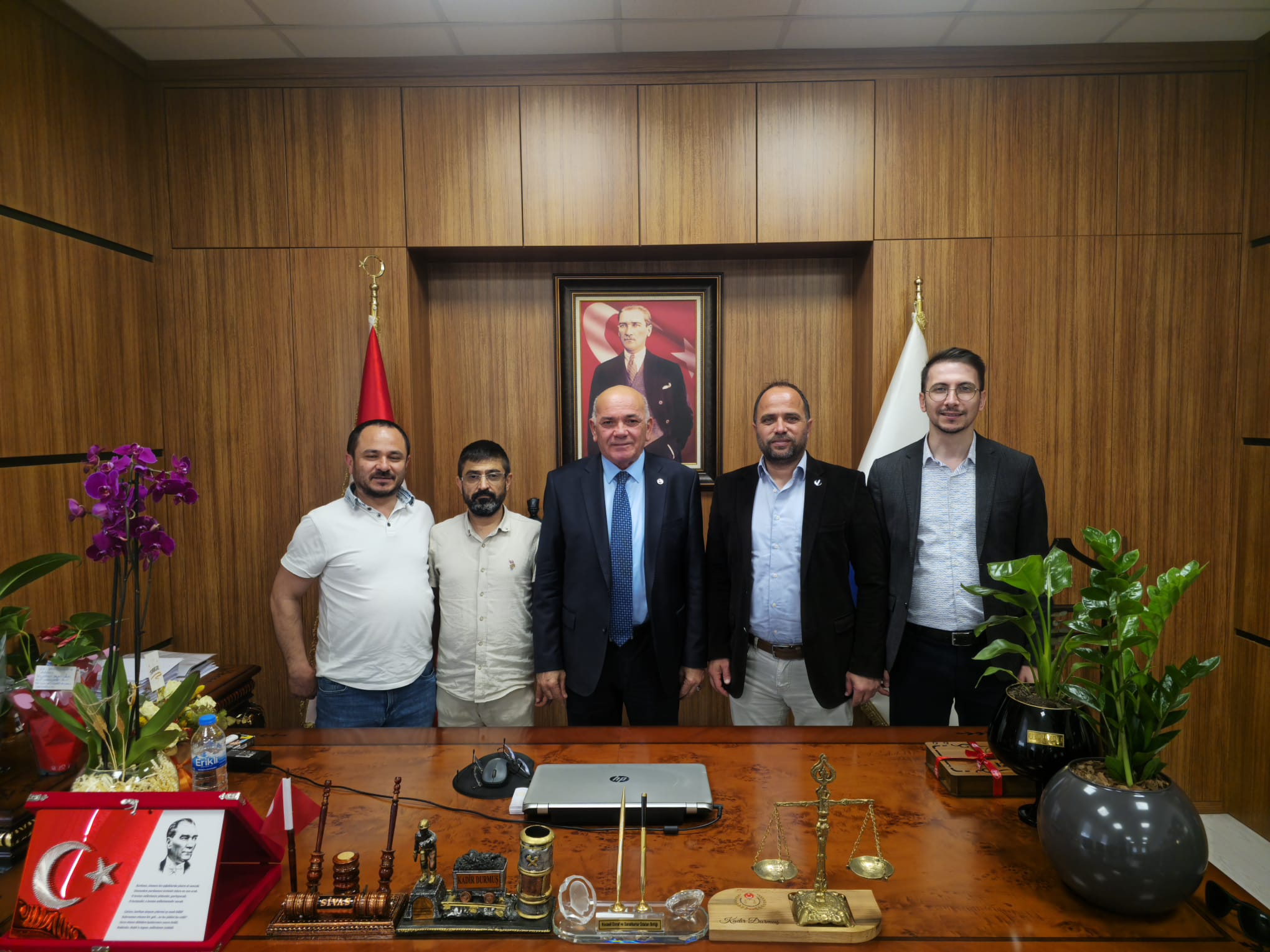 Yeniden Refah İzmit Teşkilatı’ndan Esnaf Odası'na Hayırlı Olsun Ziyareti