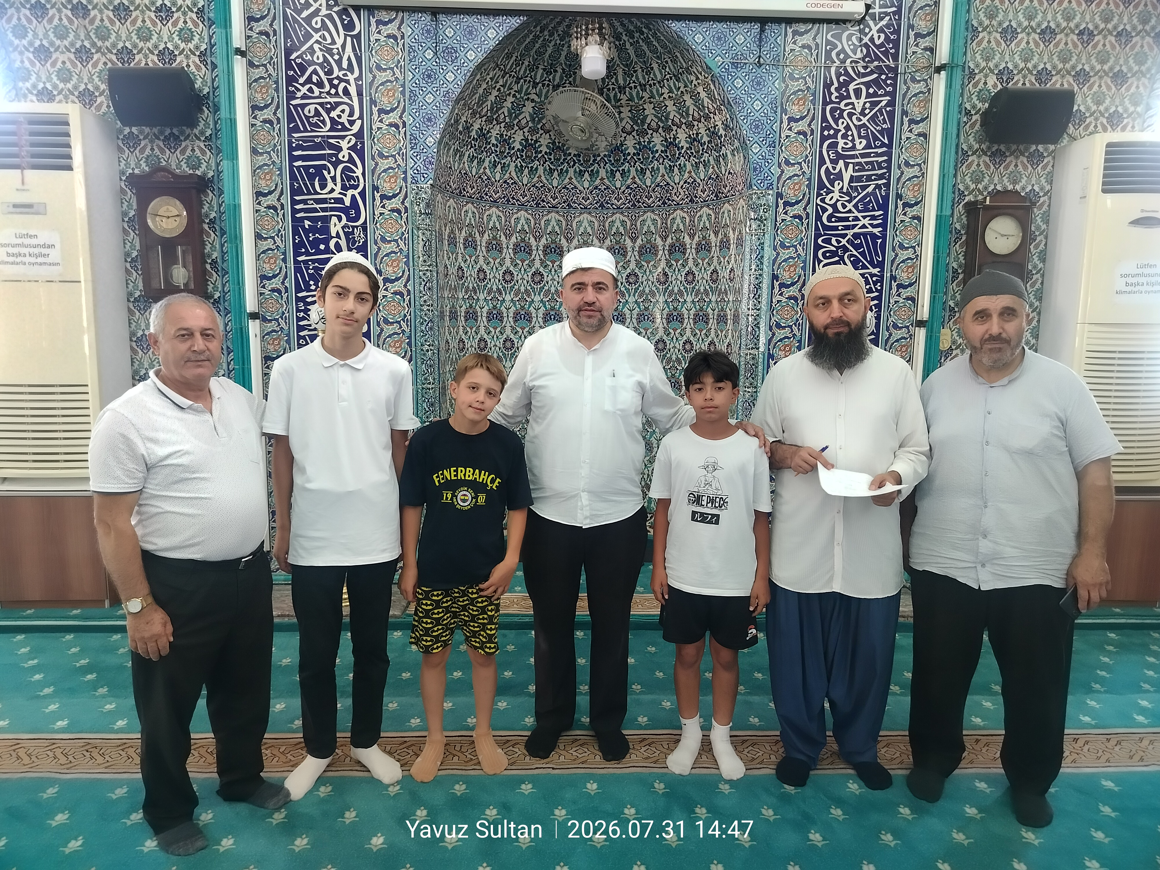 Derince Yavuz Sultan Merkez Camii'nde Kur'an-ı Kerim'i Güzel Okuma Yarışması Heyecanı