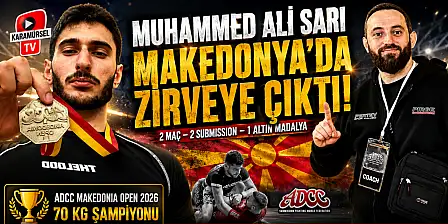 Karamürsel’den Avrupa’ya Uzanan Zafer: Muhammed Ali Sarı Zirvede