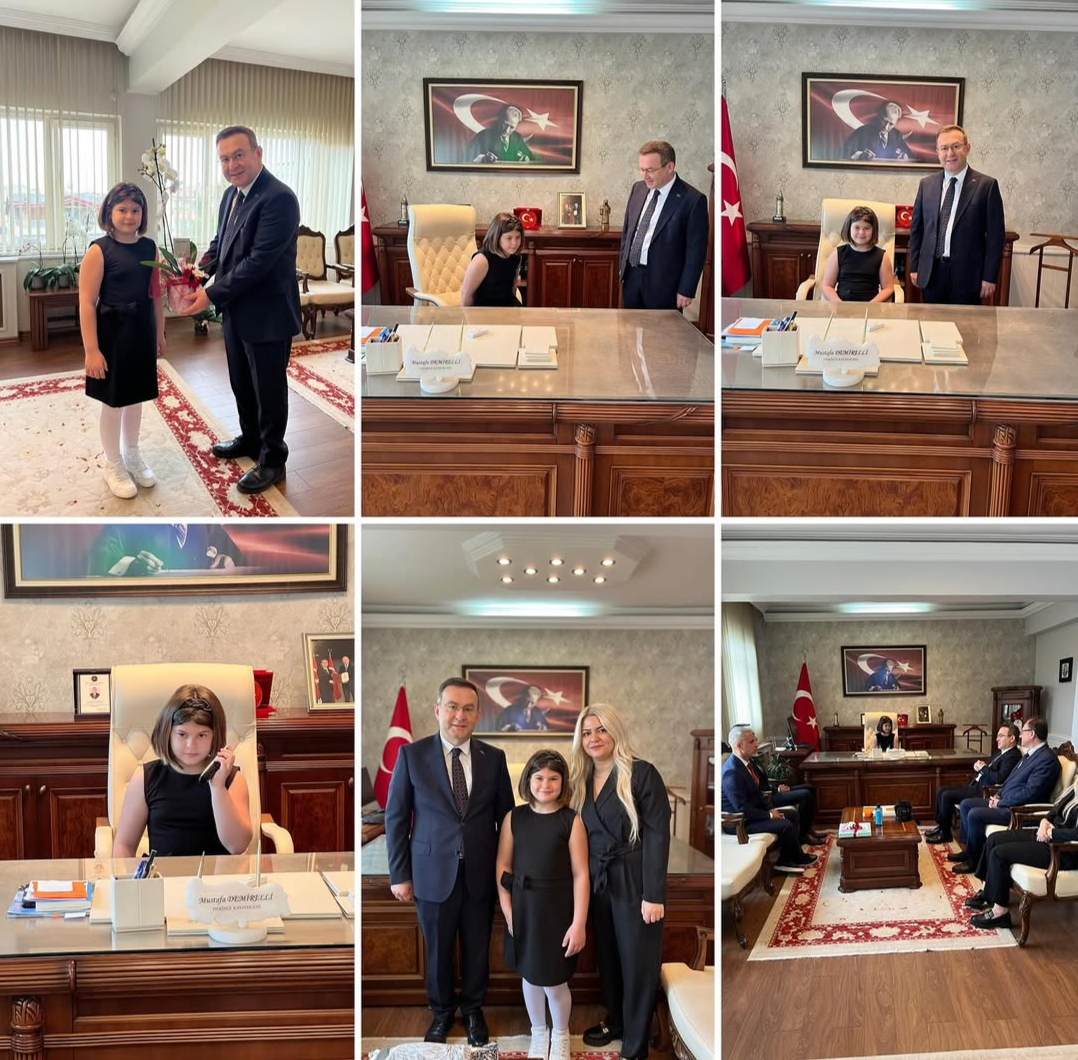 Kaymakam Mustafa Demirelli, 23 Nisan’da koltuğunu geleceğin yöneticisine teslim etti