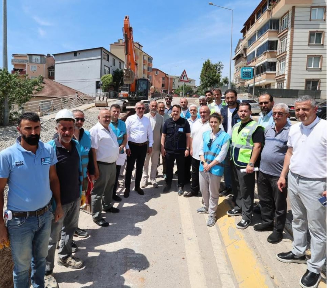 Derince’de 400 Milyon TL’lik Altyapı Hamlesi Sürüyor